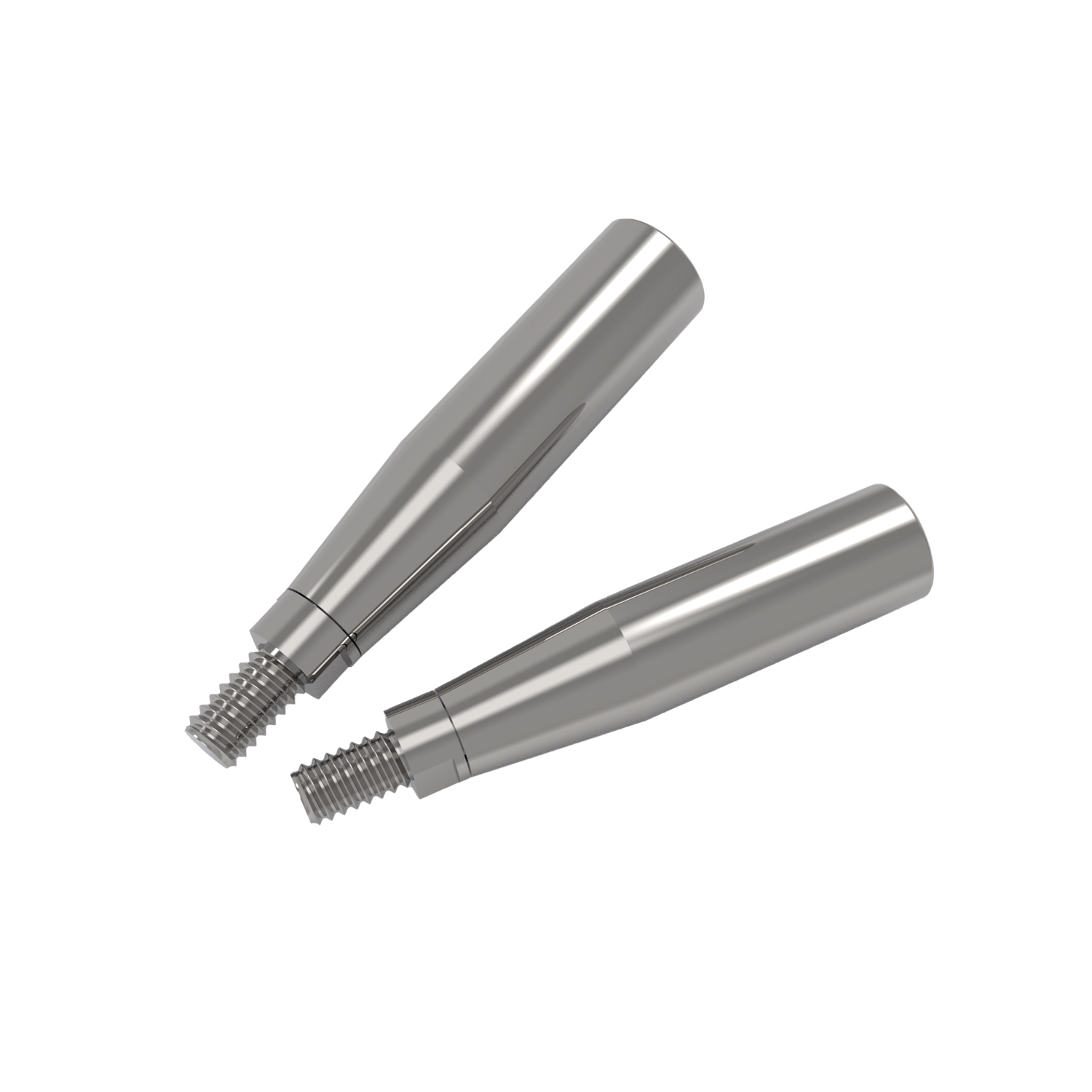 Modern Design Industrial Handle Long Handle Stainless Steel Rotating Handle with External Thread