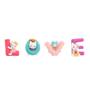 Adornos en Miniatura de Gatos Adorables de Dp Craft, Decoraciones de Mascotas de Dibujos Animados de PVC para Escritorio, Consola Central de Automóvil - Product Image 5