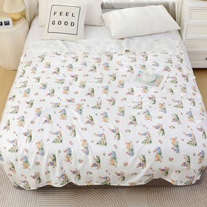 100% Bamboo Fiber Summer Baby <strong>Blanket</strong> Modern Quilted Style Portable and Comfortable Ice Silk Comforter - Product Image 5