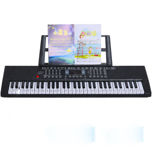 Teclado electrónico para niños, 61 teclas, juguete educativo para niños pequeños y preescolares con micrófono y soporte para música - Product Image 3