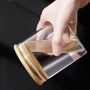 ชุดโหลแก้วใส่เครื่องเทศทำจากแก้วทนความร้อน12ชิ้นพร้อมฝาไม้ไผ่ - Product Image 6