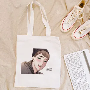 Custom Logo Thick Cotton Canvas Dust Gift Tote Bag For Handbags