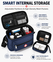 Trousse de premiers soins pour le camping en plein air, sac de survie portable pour la randonnée, l'alpinisme et les aventures en pleine nature