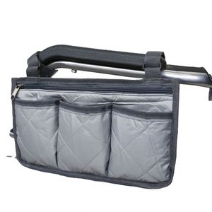 Sac de transport ultra-léger pour fauteuil roulant avec accoudoirs et organisateur latéral, certifié BSCI - Product Image 5