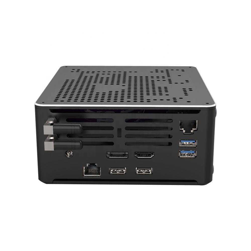 Mini pc win11 Pro Xeon W-10885M Core i7 10870H i9 10980HK Dual Nics Desktop Computer Support 4K Dual Display Small home Server