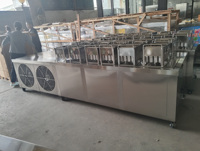 Mvckyi Machine de fabrication de bâtonnets de sucettes glacées à la sucette glacée Machine de remplissage et d'emballage de liquide de jus de fruits et de scellage