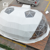 Dôme géodésique de luxe pour la famille, tente imperméable pour l'extérieur, de 6 à 30 m, pour hôtel, mariage, studio de yoga