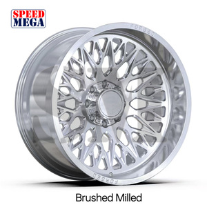 Llantas de aleación de aluminio forjadas de 2 o 3 piezas, personalizables, con borde profundo, pulidas, de 22 a 30 pulgadas, para Ford Ranger, Super Single - Product Image 5