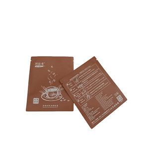 Matte Silver Kraft Paper <strong>Sachet</strong> Japanese Hanging Ear Drip Biodegradable Japanese Coffee Bags - Product Image 4