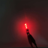 Kit d'éclairage intérieur de voiture LED T10 RGB Ampoules dôme et coin multicolores avec effets stroboscopiques à distance