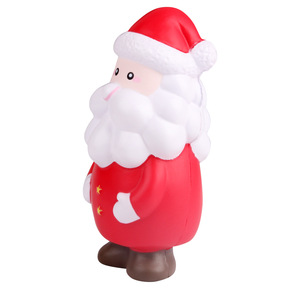 Pu Foam Santa Claus Fidget Toy 2 To 4 Years Unisex Slow <b>Rebound</b> Christmas Decor - Product Image 3