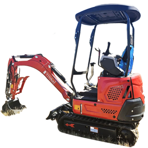 Miniexcavadora de 1 y 2 Toneladas, Miniexcavadora Multifuncional con Cuchara, Excavadora China con Motor Hidráulico Isuzu - Product Image 2