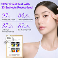 LANBENA 5X Patchs Hydrogel au Rétinol pour les Yeux – Soin d'Urgence en 15 Min – Atténue les Pattes d'Oie, Réduit les Poches, Raffermit la Peau Sous les Yeux