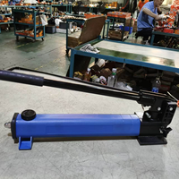 Pompe hydraulique manuelle légère 70MPA, capacité supérieure à 21T, course de 50 mm, vérin hydraulique à simple effet en acier allié