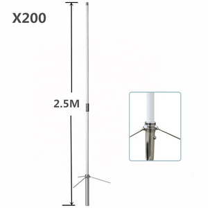 Antenne de base en fibre de verre Diamonds X200 VHF UHF 6/8dB 144/430MHz - Product Image 4