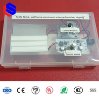 Servicios de Fabricación de PCB y PCBA, Lámpara de Escritorio, Lámpara de Pared, Panel de Control con Interruptor, Diseño de PCBA para Lámpara LED, Esquema Electrónico