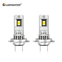 Ampoule de phare LED 80W Q66S H7 10000LM 6500K IP65, éclairage automobile avec puces LED de qualité automobile, avec ventilateur de refroidissement, Plug&play, 1 pièce