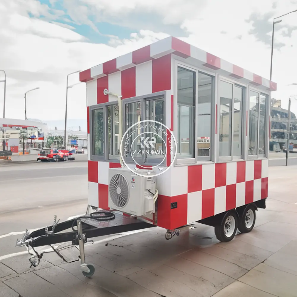 Camion Food Truck A Vender Usa Remolque de comida estándar China Carrito de comida móvil para la venta