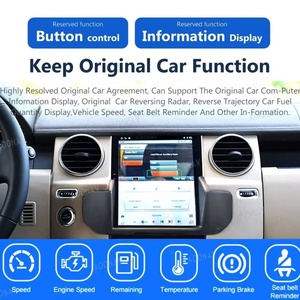 128G 10.4 Inch Car Radio for Land Rover Discovery 4 2011-2013 Android 13 Multimedia GPS Navigation Player Touch Screen <b>Wireless</b> - Product Image 4