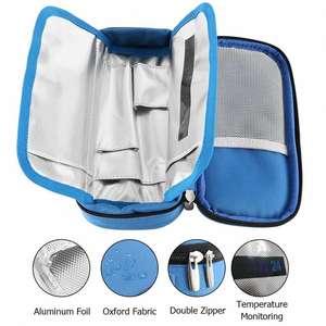 Factory Custom Waterproof Medical <b>Cooler</b> <b>Bag</b> OEM Portable <b>Insulin</b> Protector Case for Diabetic Supplies - Product Image 6