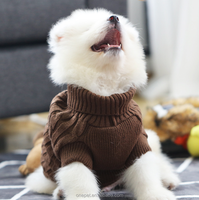 Pull en tricot moderne pour animaux de compagnie, pull à capuche pour chien en laine crochetée, nouveau Design