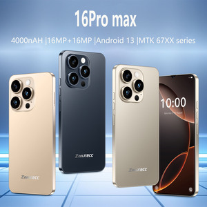 CPU de alto rendimiento 16Pro Max suministrado por la fábrica, con ocho núcleos, 4GB+64GB, reconocimiento facial de 6.6 pulgadas, batería de larga duración - Product Image 4