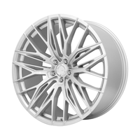 Jantes Roc Custom Chrome DUB 24 22 20 pouces, jantes monobloc 5x120 6x139.7 pour Cadillac Escalade Corvette C8 Range Rover