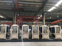 Refroidisseur à spirale modulaire à installation rapide Kingfit KFMS45EP(R)U, refroidissement par eau, HVAC, refroidissement industriel/de process, moteur 130KW, compresseur
