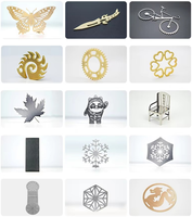 Mini machine de gravure et de découpe laser à fibre de bureau pour bague de collier de bijoux en métal or argent petit coupeur laser fermé