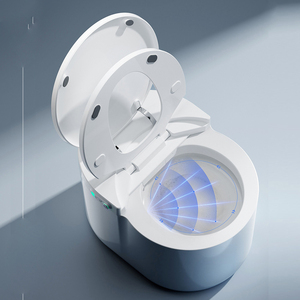 Inodoro Inteligente de Lujo con Sensor Automático, Inodoro Eléctrico Inteligente, Inodoro de Cerámica con Bidé Automático - Product Image 3