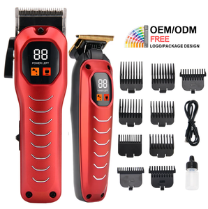 Bộ cắt tóc chuyên nghiệp PRITECH New Custom Pro, máy cắt tóc, máy tỉa tóc T-Blade, máy cắt tóc sạc điện chuyên nghiệp - Product Image 1