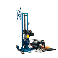 Foreuse hydraulique portable à essence pour puits d'eau, machine de forage de 10-20 m pour l'agriculture et les mines