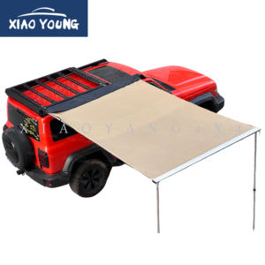 Acampar al aire libre 4x4 todoterreno plegable impermeable Universal tienda lateral <span class=keywords><strong>toldo</strong></span> lateral para camioneta coche SUV - Product Image 3