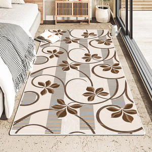 Alfombra rectangular abstracta nórdica de imitación de cachemira, antideslizante, para sala de estar, dormitorio, 80x150 cm - Product Image 2