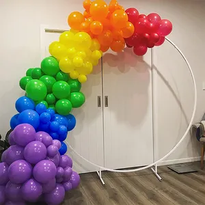 Factory Direct Supply Rainbow Latex Ballon Garland Arch Kit Kleurrijke Ballon Boog Voor Baby Shower Verjaardagsfeestje