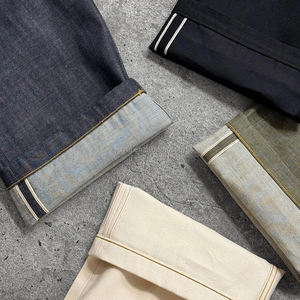 Toptan Erkek Ham Selvedge Denim Pantolon Tasarımcı Vintage Büyük Beden Japon Sokak Giyim Selvage Kot Üreticisi - Product Image 3