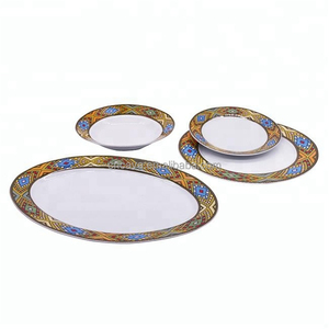 Offre Spéciale éthiopien classique style 47 pièces porcelaine dîner ensemble avec <span class=keywords><strong>telet</strong></span> conception - Product Image 3