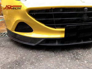 Labbro Anteriore in Fibra di Carbonio Stile JSK per Paraurti Anteriore <span class=keywords><strong>Ferrari</strong></span> <span class=keywords><strong>California</strong></span> T 2015-2017 - Product Image 2