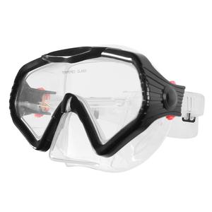 Occhiali personalizzati da immersione in Silicone a 1 obiettivo con maschera da immersione notturna in acque profonde con attrezzatura subacquea leggera e supporto - Product Image 1