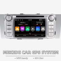 Autoradio multimédia GPS Android 6,2 pouces avec écran partagé et Car-Play pour tableau de bord Toyota Hilux