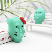 2025 nouveauté étrange Alien bouton Popping jouet TPR bouton Popper visage jouet