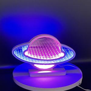 Custom LED Infinity Mirror Acrylic Desktop Decoration for Home Office Gaming Room Decor - Product Image 3