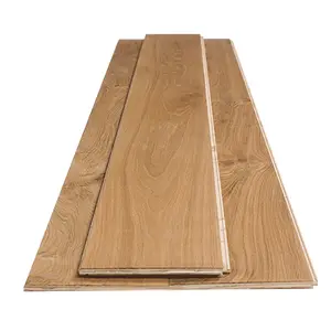 Parquet durable et écologique Parquet en bois d'ingénierie en chêne blanc Parquet