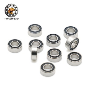 ตลับลูกปืนเม็ดกลมสเตนเลสขนาดจิ๋ว Smr84rs Flyleopard 4x8x3มม. Abec-7ซีลที่มีความแม่นยำ P5 - Product Image 2