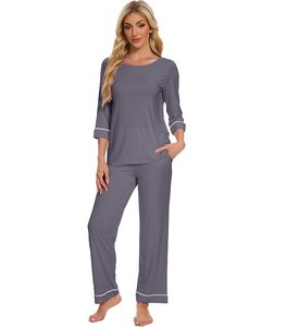 Sleepwear RTS Stock Clearance Women's <b>Sleeveless</b> <b>Nightdress</b> Stock Clearance Bamboo Sleep Women Pajamas Wholesale Ready Stock - Product Image 1