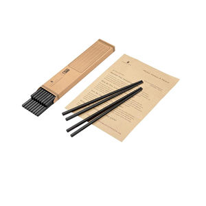 Nuevas <span class=keywords><strong>Palillos</strong></span> Desechables Redondos de Plástico Plateado con Logotipo Personalizado Chino, Duraderos y Más Vendidos - Product Image 5