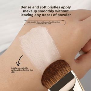 Pinceau Fond de Teint en Forme de Langue Bestseller, Fibres Synthétiques, Manche en Plastique, Pinceau de Maquillage Ultra-fin - Product Image 3