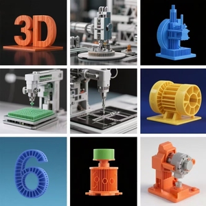 Đông quan nhà máy Nylon PP PC PEEK ABS TPE <span class=keywords><strong>3D</strong></span> dịch vụ in ấn tùy chỉnh nhanh chóng prototyping <span class=keywords><strong>3D</strong></span> in ấn các bộ phận - Product Image 2