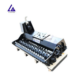 Râteau de nivellement hydraulique pour excavatrice certifié CE, râteau de nivellement lourd, accessoire de nivellement, OEM disponible - Product Image 1