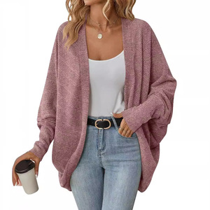 Suéter de Punto Holgado con Mangas de Murciélago para <span class=keywords><strong>Mujer</strong></span>, Novedades de Otoño/Invierno - Product Image 3